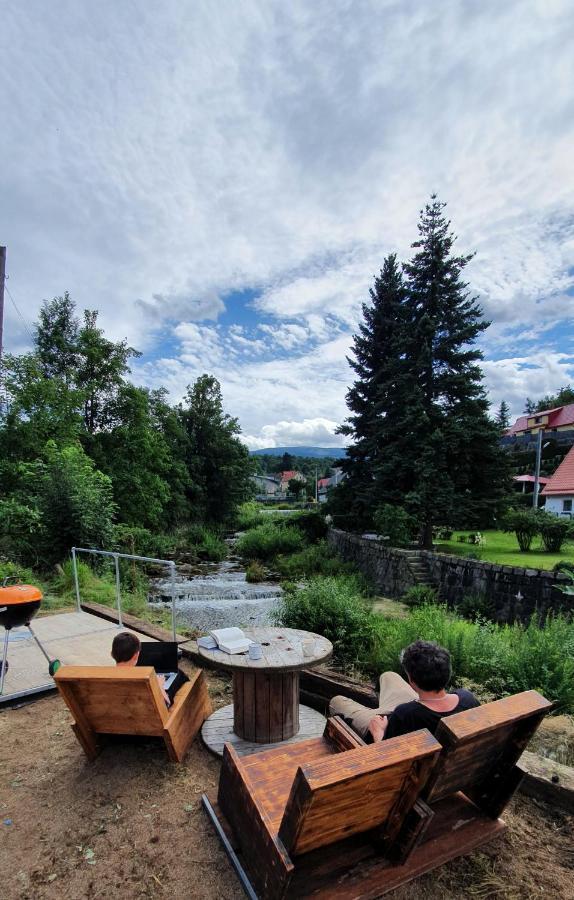 Sudety Hut Apartment Podgorzyn Exterior photo